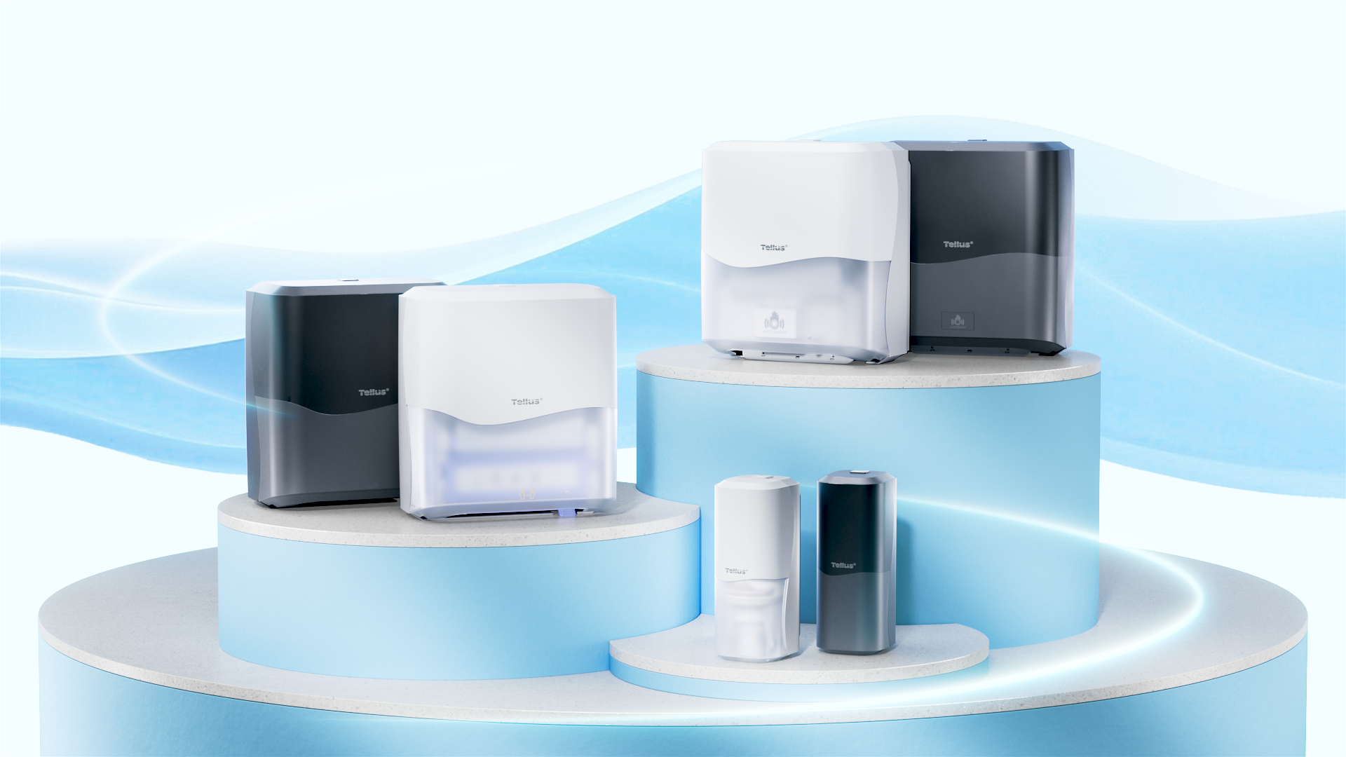 Новая линейка диспенсеров Tellus Wave Design®